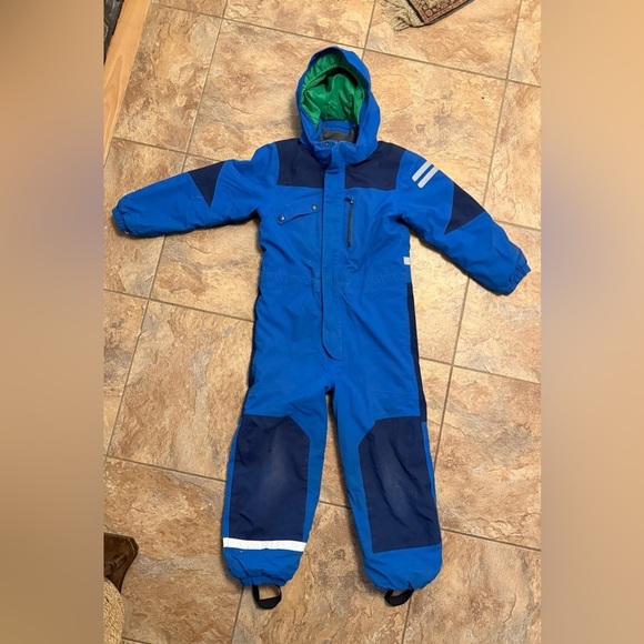 H&M Other - H&M Children’s One Piece Blue Snowsuit Size 7-8Y